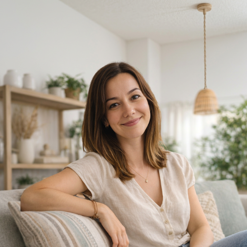 Eszter, fondatrice d'AlpClair, entreprise de nettoyage à Genève